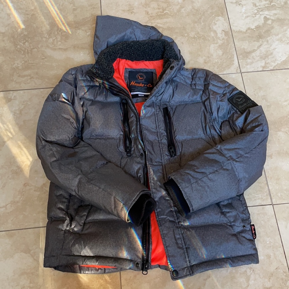 Duck down puffer